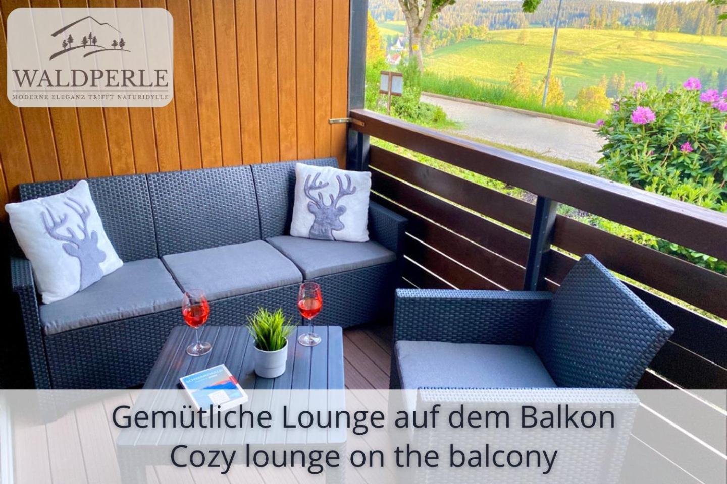 Exklusives 5-Sterne Apartment Waldperle Mit Indoor-Pool, Sauna, Top Lage Und Ausblick In Die Natur, Hunde Willkommen Schonach im Schwarzwald Eksteriør bilde